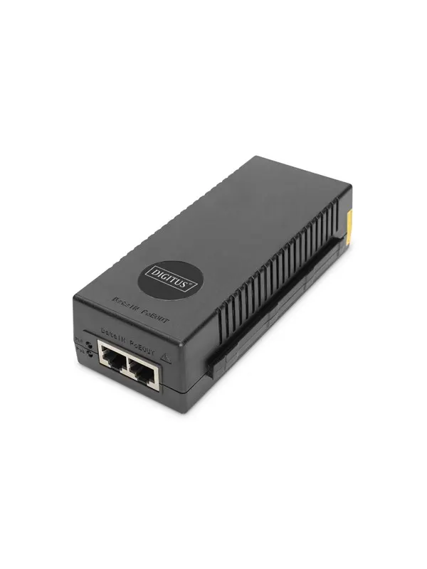 DIGITUS DN-95108 10 Gigabit Ethernet PoE+ Injector 802.3at 30W