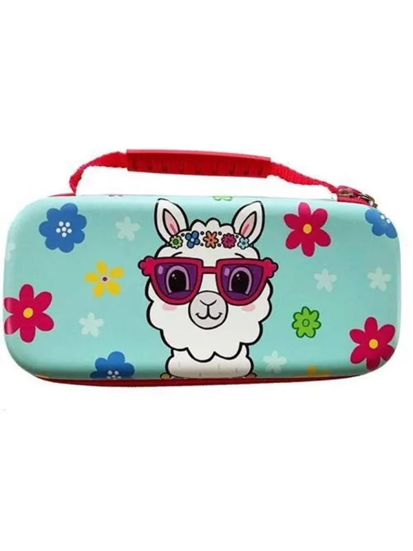 iMP TECH Switch Lite Llama Case Cyan - Miscellaneous Bag - Nintendo Switch Lite