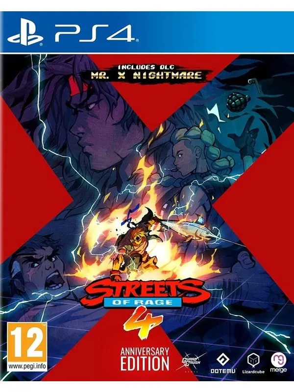 Streets of Rage 4 - Anniversary Edition - Sony PlayStation 4 - Kampsport