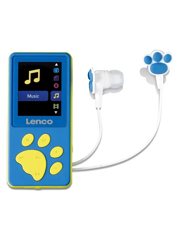 Lenco Xemio-560BU - MP3/MP4 player with 8GB memory - Blue - MP3-spelare 8 GB