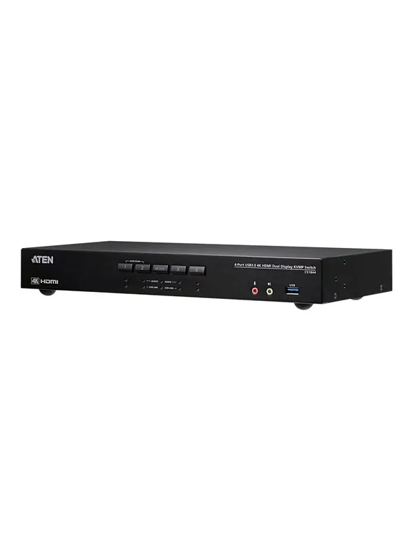 ATEN CS1844 4-Port USB 3.0 4K HDMI Dual Display KVMP Switch