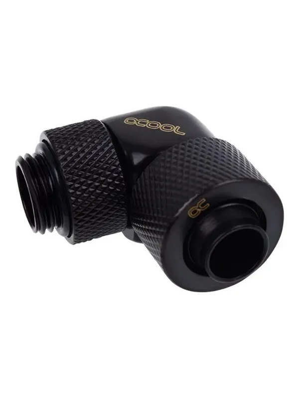 Alphacool Eiszapfen 13/10mm compression fitting 90° rotatable G1/4 liquid cooling system fitting