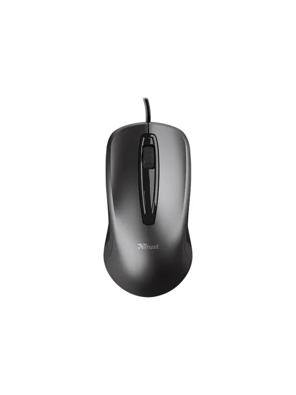 Trust Carve - Mouse - Optic - 3 knappar - Svart