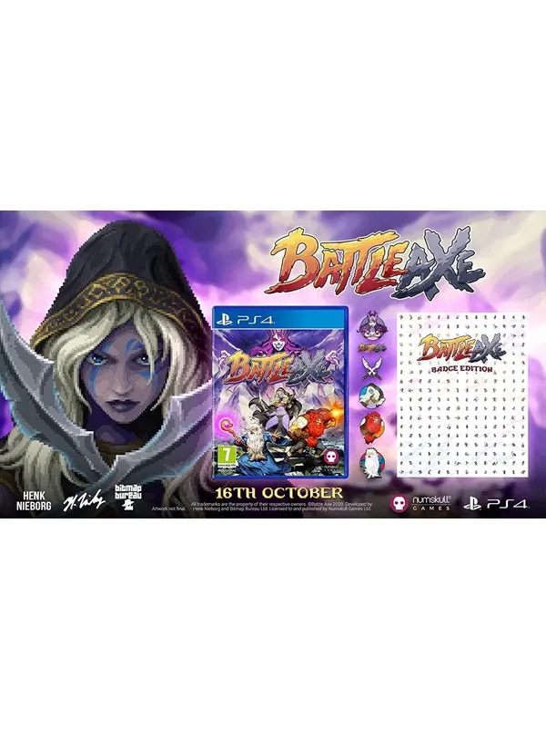 Battle Axe - Badge Edition - Sony PlayStation 4 - Action / äventyr