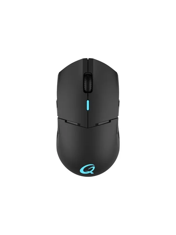 QPAD DX-900 - Mouse - Optic - 8 knappar - Svart