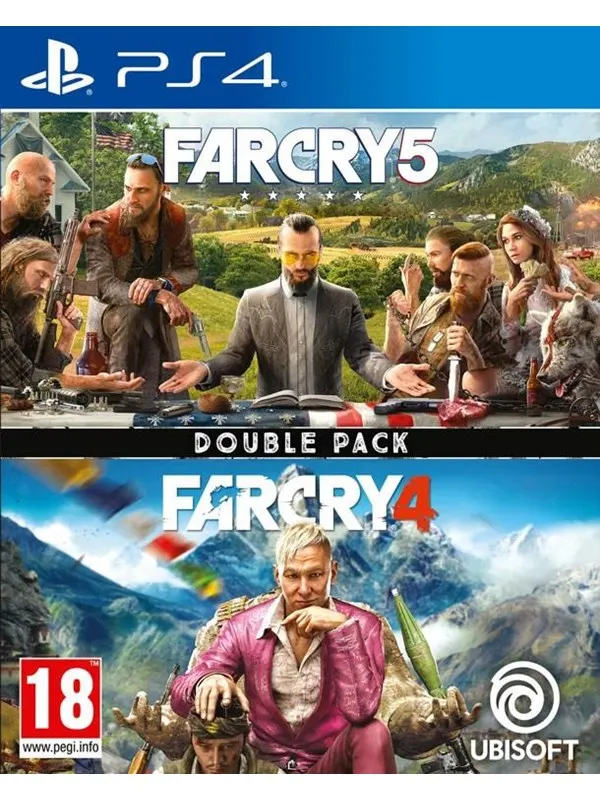 Far Cry 5 &amp; Far Cry 4 Double Pack - Sony PlayStation 4 - FPS