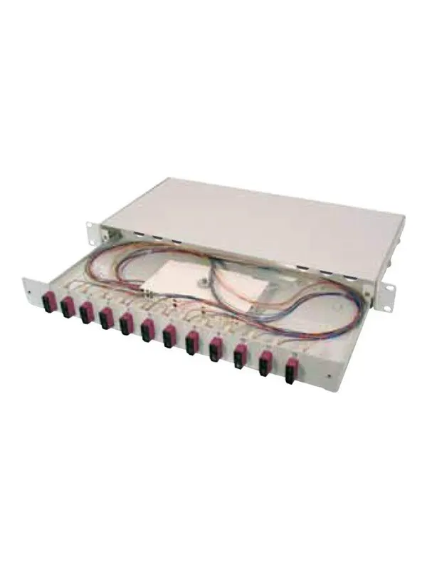 DIGITUS DN-96322-4 - fibre-optic splice box - 1U - 19"