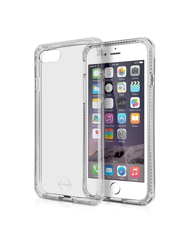 ITSKINS SPECTRUM CLEAR skal för iPhone 8 / 7 / 6s / 6® - Transparent