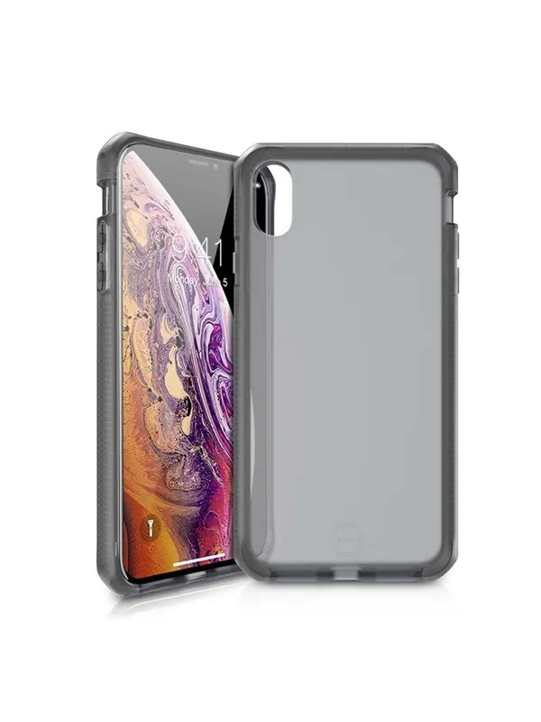 ITSKINS SUPREME FROST skal för iPhone XS / X® - Grå och svart
