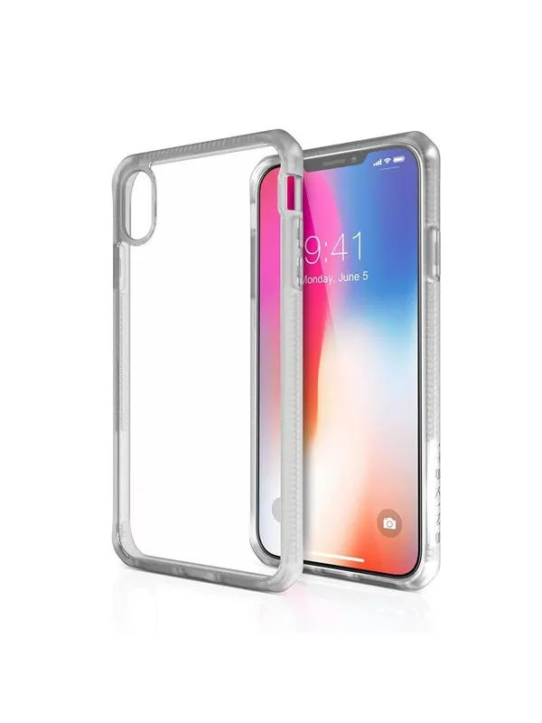 ITSKINS HYBRID FROST skal för iPhone XS Max® - Transparent