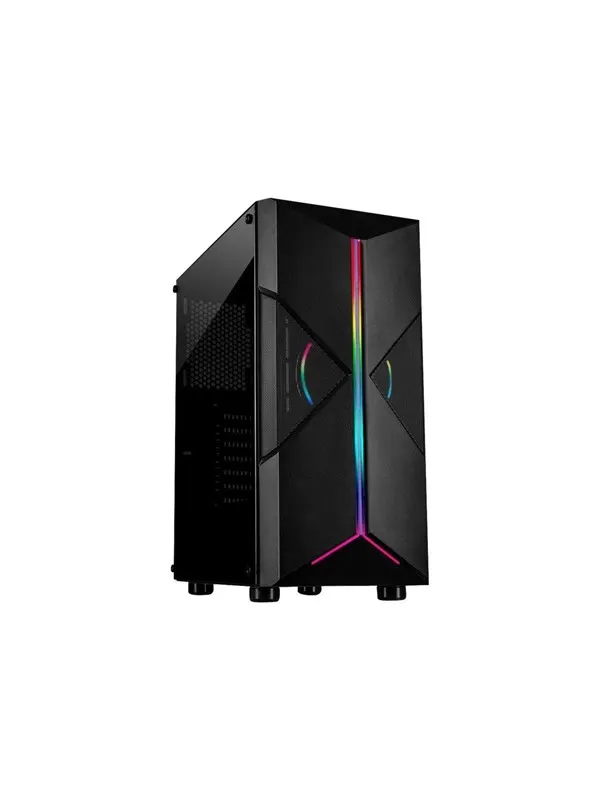 Inter-Tech IT-3306 Cavy - Chassi - Tower - Svart