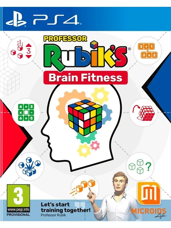 Professor Rubik's Brain Fitness - Sony PlayStation 4 - Pussel