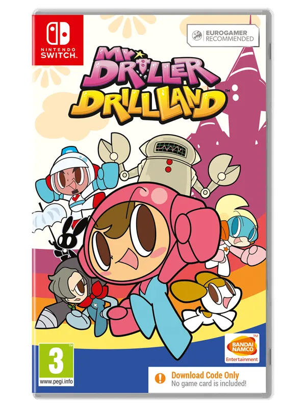Mr. Driller: Drill Land (Code in a Box) - Nintendo Switch - Pussel