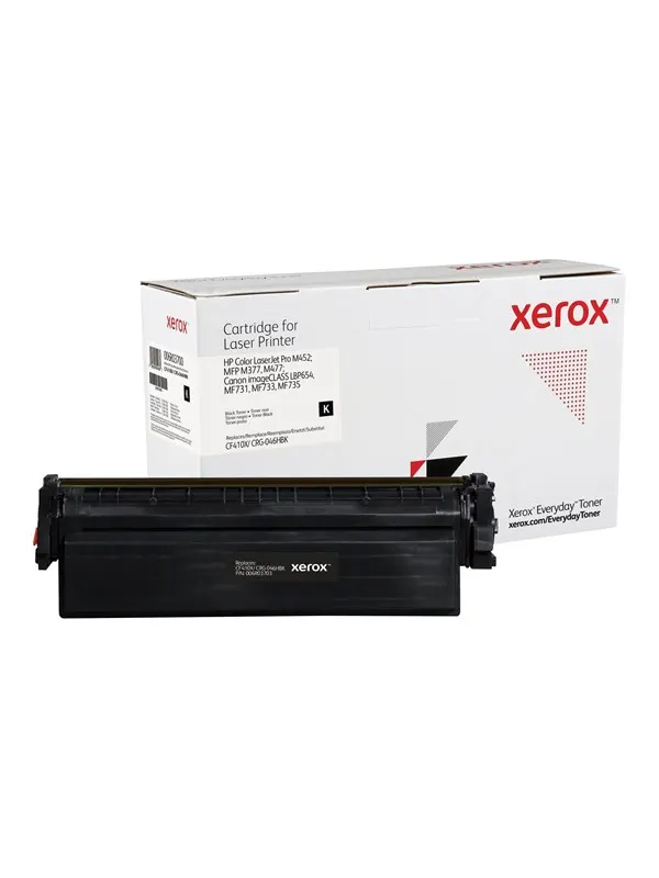 Xerox 006R03700 / Alternative to HP 410X / CF410X Canon CRG-046HB / 1254C002 Black Toner - High Yield