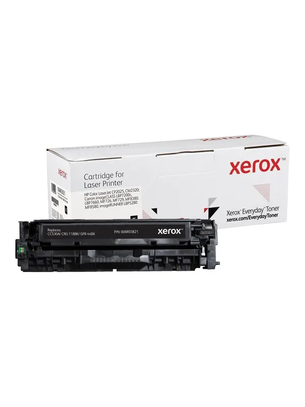 Xerox 006R03821 / Alternative to HP 304A / CC530A Canon CRG-118BK / GPR-44BK Black Toner