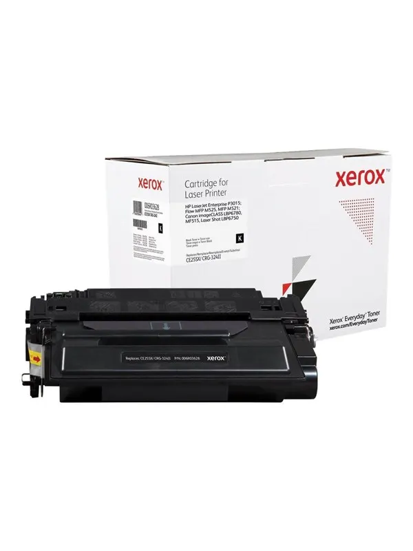 Xerox 006R03628 / Alternative to HP 55X / CE255X Canon CRG-324 II Black Toner - High Yield