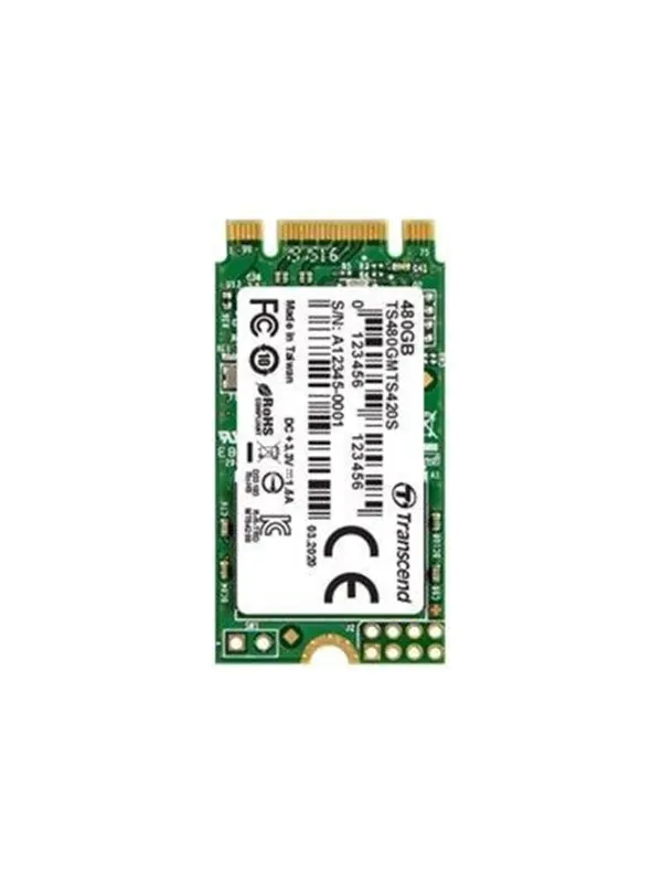 Transcend MTS420S SSD - 480GB - SATA-600 - M.2 2242