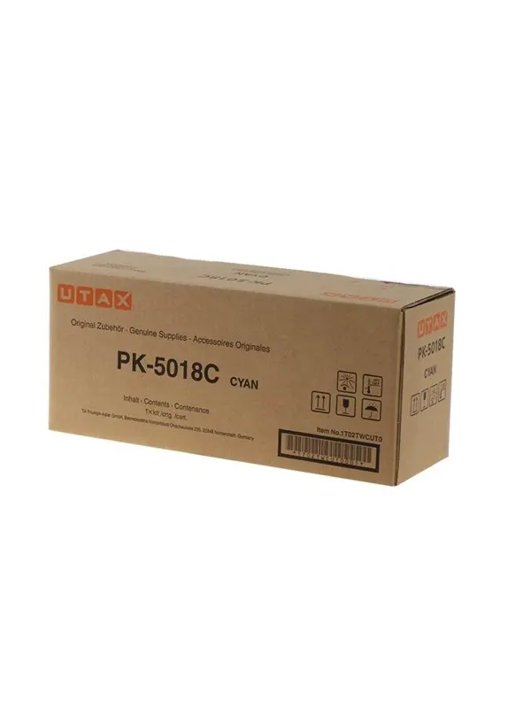 Utax 1T02TWCUT0 / PK-5018C Cyan Toner