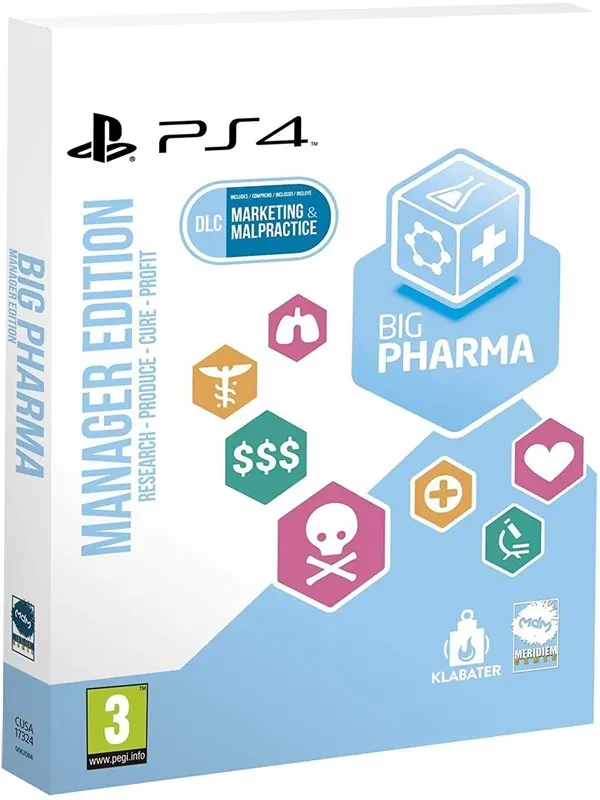 Big Pharma - Special Edition - Sony PlayStation 4 - Strategi