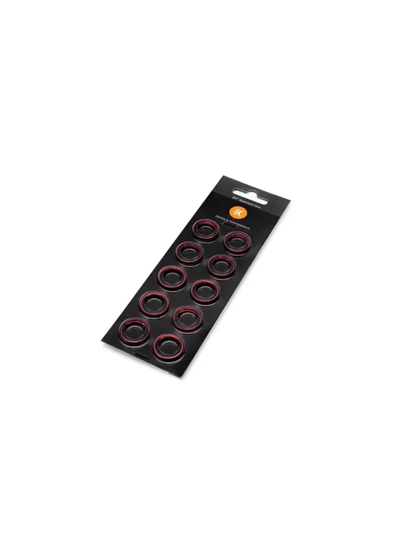 EK Water Blocks EK-Torque STC-10/13 Color Rings Pack - Red (10pcs)