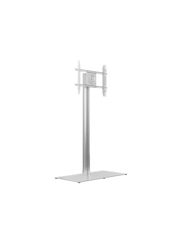 Multibrackets M Public Display Stand 180 HD Single Silver w. Floorbase - Max 60 kg - recommended for 80"