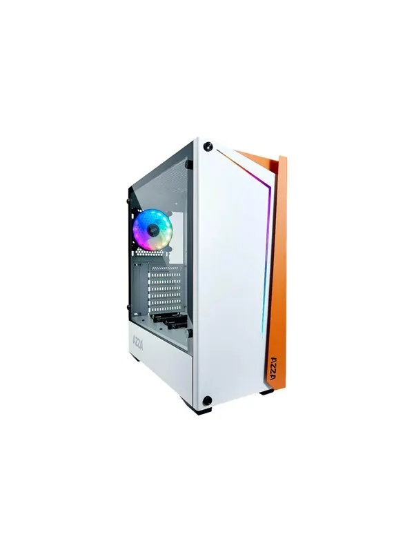 AZZA Apollo 430 - mid tower - ATX - Chassi - Tower - Vit