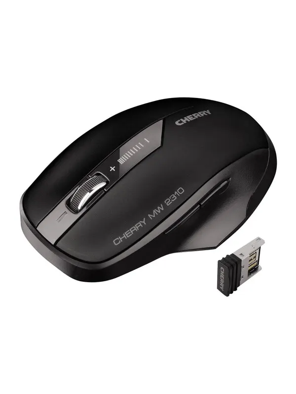 Cherry MW 2310 - Mouse - Optic - 6 knappar - Svart
