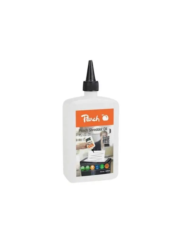 Peach shredder oil