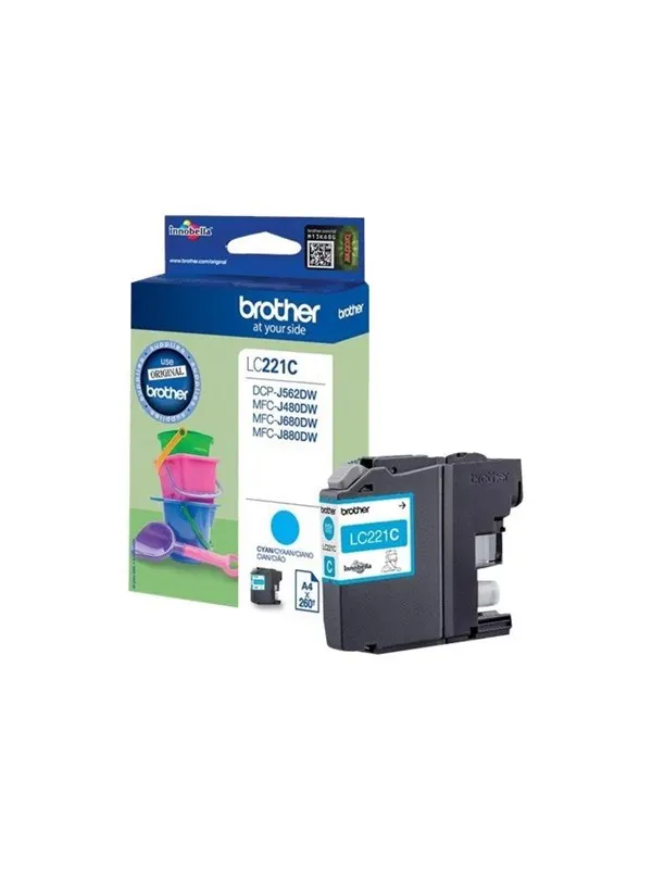 Brother LC 221C - Cyan Ink