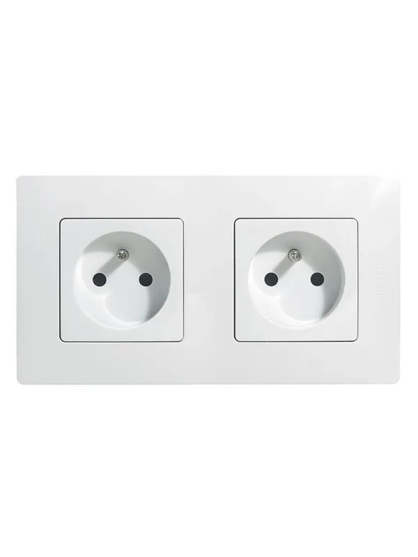 Legrand Niloe frame 2 gangwhite