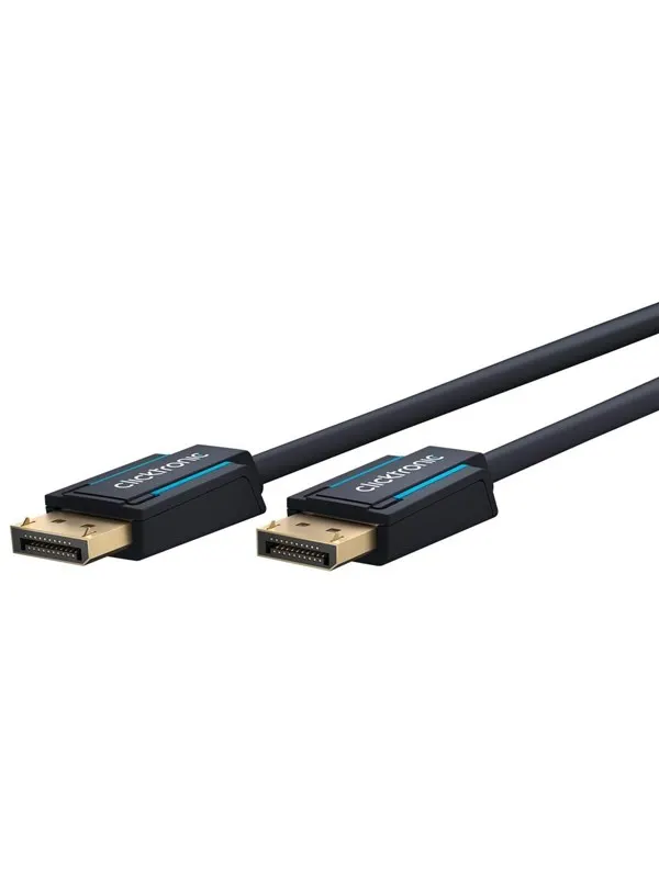 ClickTronic DisplayPort Cable 5m - Audio/Video