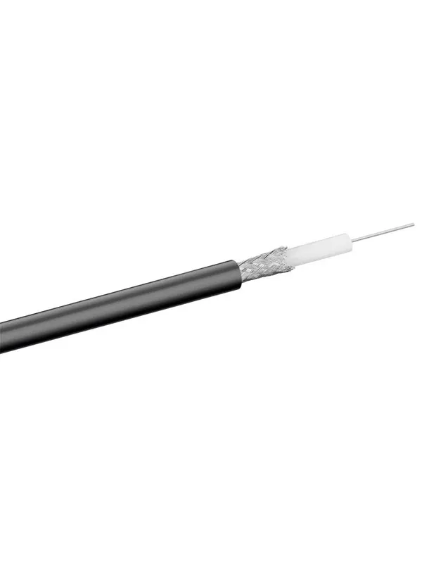 Pro RG 59 coax cable black - 100m