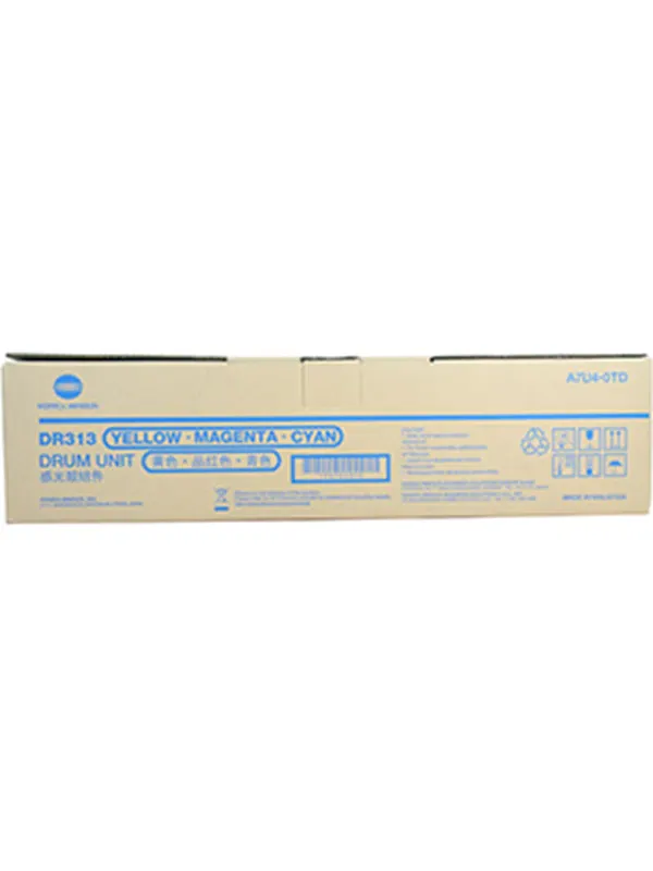 Konica Minolta A7U40TD / DR-313 Drum Kit Cyan Magenta Yellow