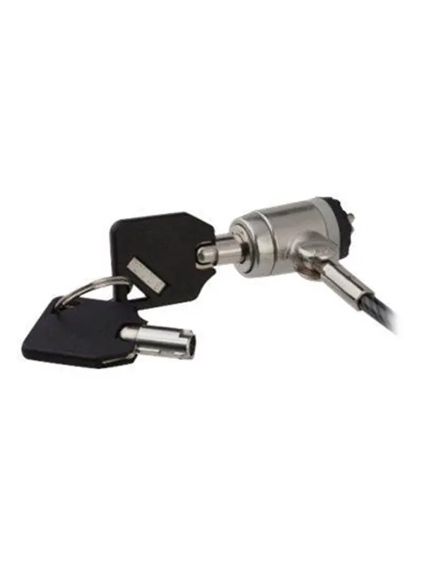 StarTech.com Keyed Cable Lock - Push-to-Lock Button - 2 m / 6.5' Cable - security cable lock