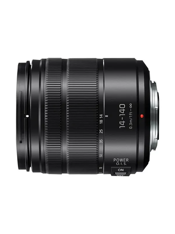Panasonic H-FS14140E9K - zoom lens - 14 mm - 140 mm