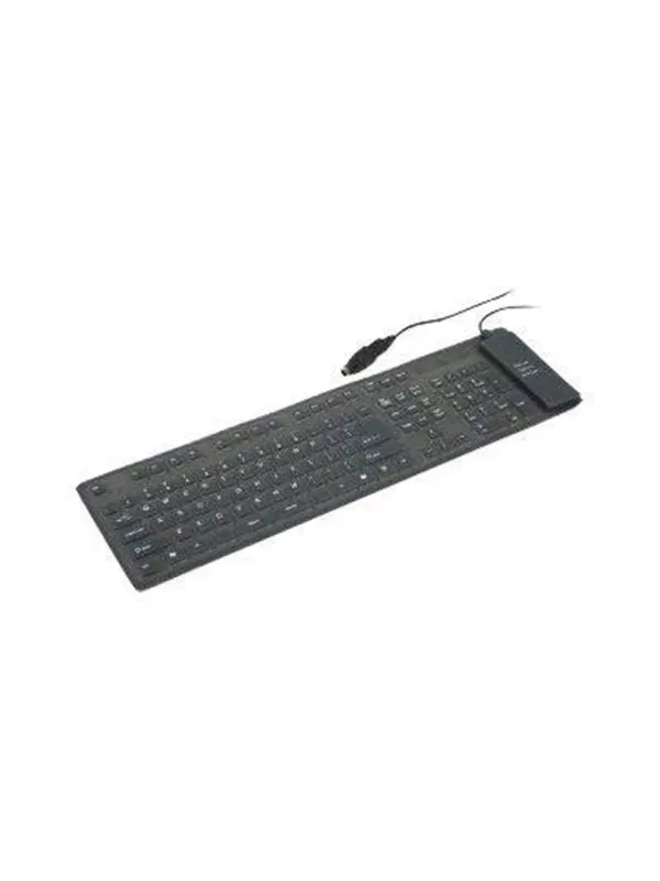 Gembird KB-109F-B - keyboard - US - black - Tangentbord - Engelska (US) - Svart