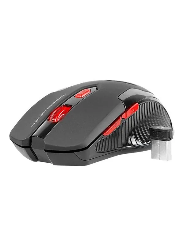 Tracer Battle Heroes Airman - mouse - RF - Mouse - Optic - 6 knappar - Röd