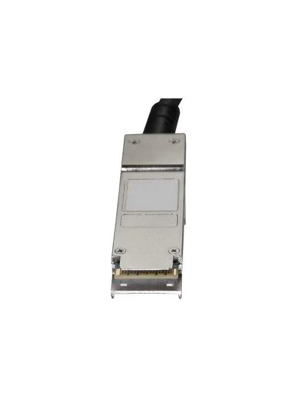 StarTech.com MSA Compliant QSFP+ Direct-Attach Twinax Cable - 5 m (16.4 ft) - 40 GbE - 40GBase direct attach cable - 5 m - black - Svart - 5m