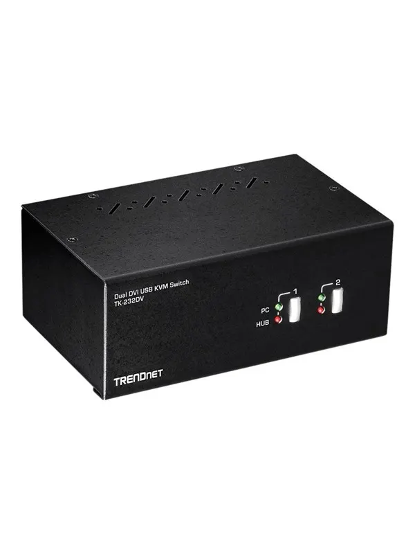 TRENDnet TK-232DV - KVM / audio / USB switch - 2 ports