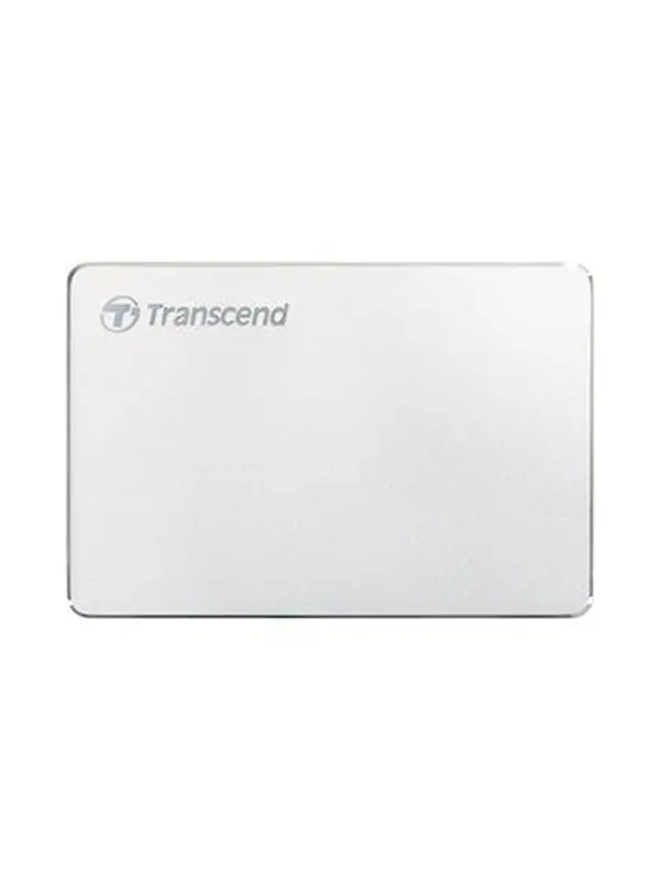 Transcend StoreJet 25C3S - Extern Hårddisk - 2TB - Silver