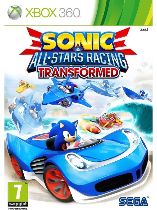 Sonic & All-Stars Racing Transformed - Microsoft Xbox 360 - Racing