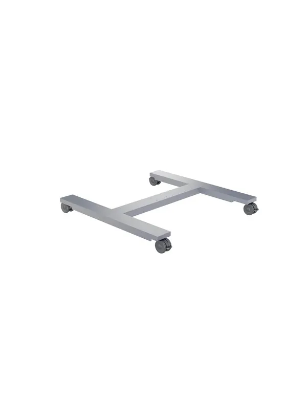 Multibrackets M Public Display Stand Wheelbase B2B Silver - Max 100 kg - recommended for