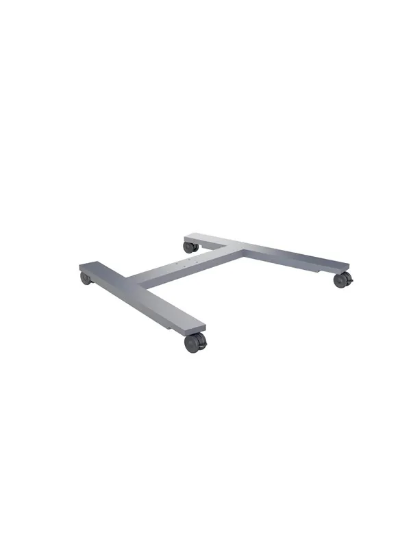 Multibrackets M Public Display Stand Wheelbase Silver - Max 100 kg - recommended for
