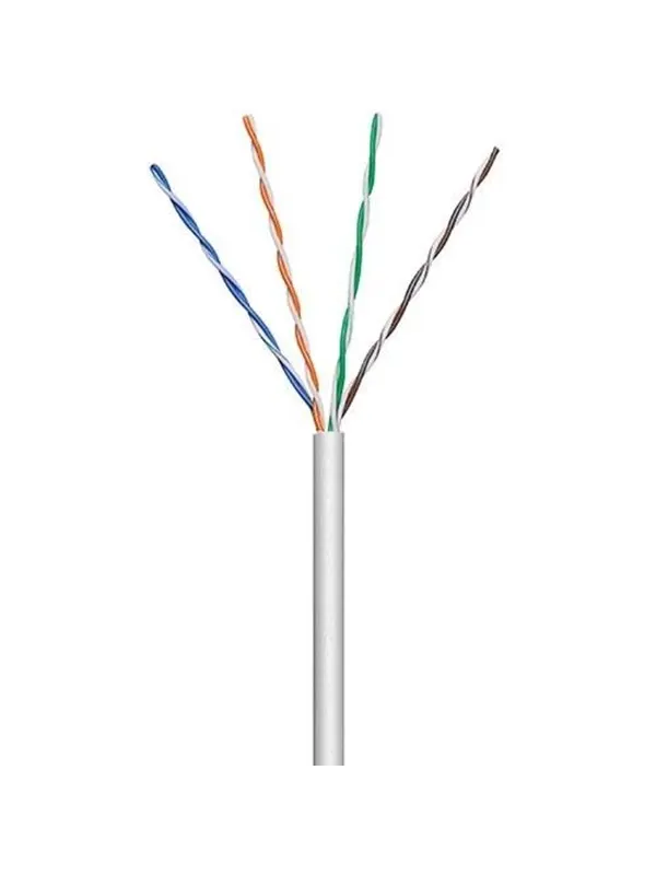 Pro CAT 5e network cable U/UTP grey 305 m - CCA cop