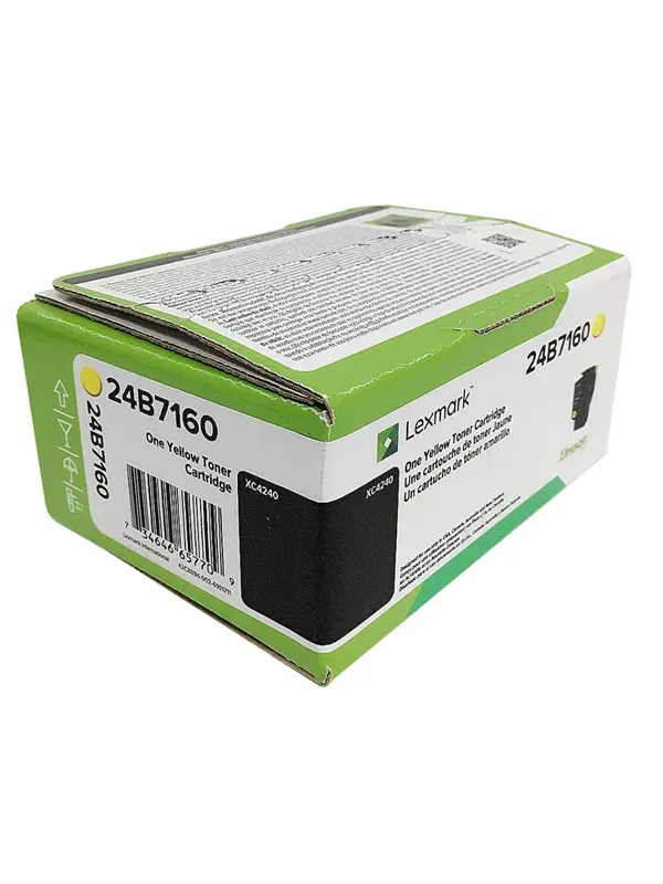Lexmark 24B7160 toner cartridge Yellow 6.000 pages