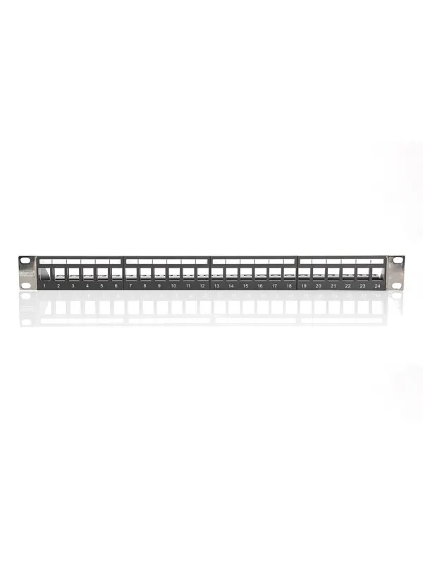 DIGITUS DN-91411-LF - 1U - 24-Port RJ45 Patch Panel