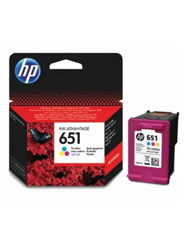 HP 651 / C2P11AE (Cyan Magenta Yellow) Ink