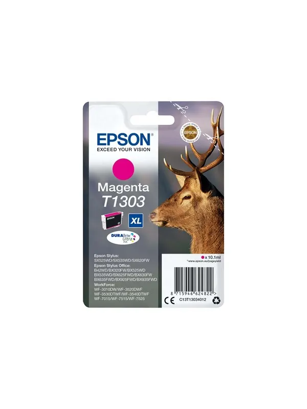 Epson T1303 - Størrelse XL - magenta - original - blækpatron
