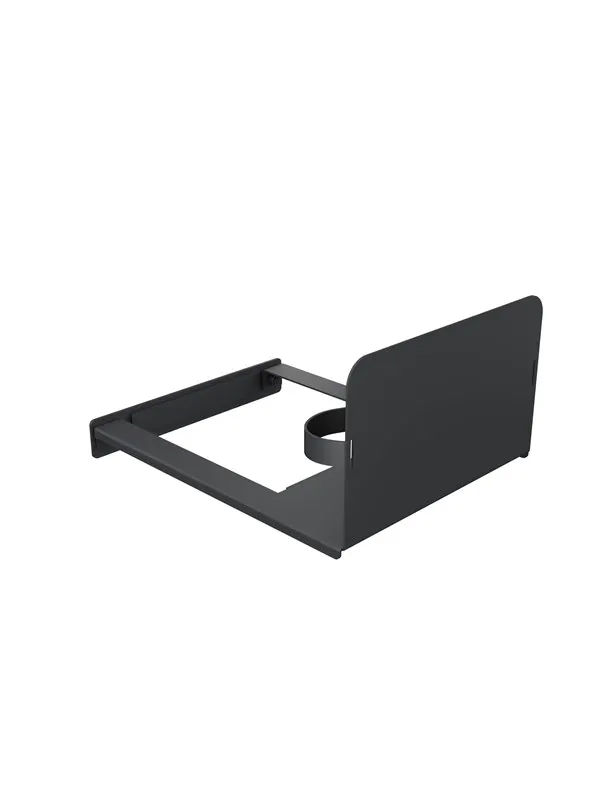 Multibrackets Side Shelf Mediaholder Motorized Public Floorstands 160kg - Max 160 kg - recommended for