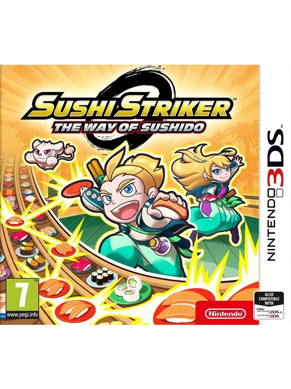 Sushi Striker: Way of the Sushido - Nintendo 3DS - Action